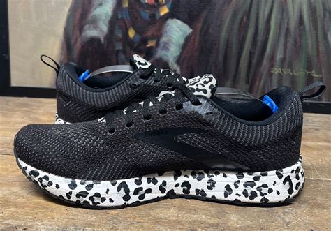 brooks revel 5 leopard print